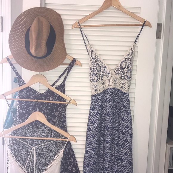 double zero crochet dress Double Zero | Dresses | Double Zero Crochet Tie Back Maxi Dress